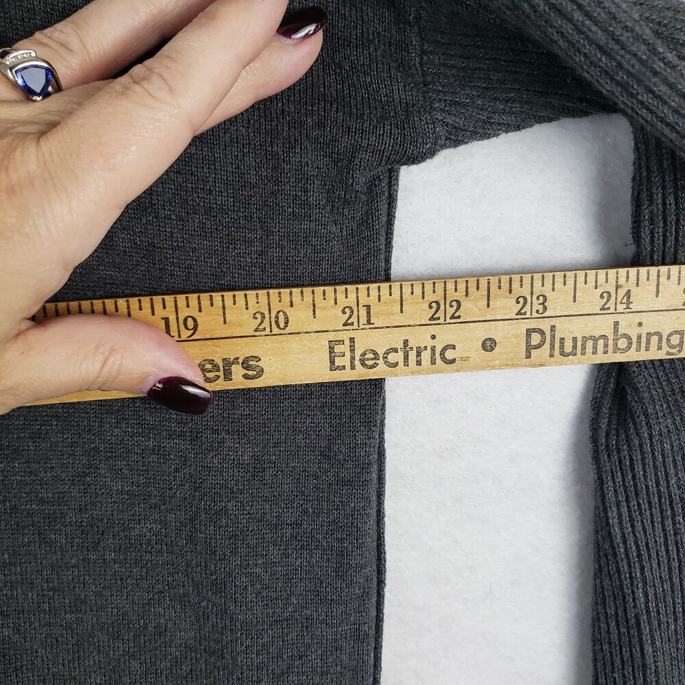 Athleta Women's S Crossback Split High Low Sweate… - image 2